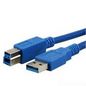 MediaRange Usb Cable 5 M Usb 3.2 Gen 1 (3.1 Gen 1) Usb A Usb B Blue
