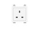 Vision Socket-Outlet Type G (Bs 1363) White
