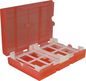 Inter-Tech Storage Drive Case Suitcase Case Plastic Red