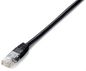 Equip Cat.5E U/Utp 0.25M Networking Cable Black Cat5E U/Utp (Utp)