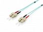 Equip Sc/Sc Fiber Optic Patch Cable, Om3, 15M