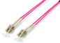 Equip Lc/Lc Fiber Optic Patch Cable, Om4, 1M
