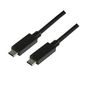 LogiLink Usb Cable 1 M Usb 3.2 Gen 2 (3.1 Gen 2) Usb C Black