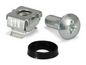 Equip M6 Cage Nut And Screw Set, 50 Sets