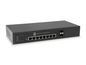 LevelOne 10-Port Gigabit Poe Switch, 8 Poe Outputs, 2 X Sfp, Internal Power Supply, 802.3At/Af Poe, 90W