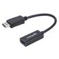 Manhattan Displayport 1.1 To Hdmi Adapter Cable, 1080P@60Hz, Male To Female, Black, Dp With Latch, Not Bi-Directional, Three Year Warranty, Polybag