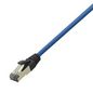 LogiLink Networking Cable Blue 0.5 M Cat8.1