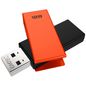 Emtec C350 Brick Usb Flash Drive 128 Gb Usb Type-A 2.0 Black, Orange