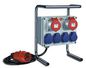Brennenstuhl Power Extension 2 M 6 Ac Outlet(S) Black, Blue, Red, Silver