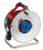Brennenstuhl Power Extension 50 M 3 Ac Outlet(S) Outdoor Blue, Red, Stainless Steel