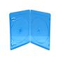 MediaRange Optical Disc Case Blu-Ray Case 2 Discs Blue, Transparent