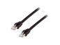 Equip Cat 8.1 S/Ftp (Pimf) Patch Cable, Lsoh, 3.0M, Black