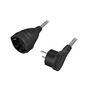 LogiLink Power Cable Black, White 3 M Power Plug Type F