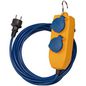 Brennenstuhl Power Extension 5 M 2 Ac Outlet(S) Indoor Blue, Yellow