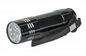Manhattan Led Torch/Flashlight 3-Pack (Clearance Pricing), Bright 45 Lumen Output (9 Leds), Aluminium, Compact (85X25X25Mm), Long Lasting Performance, Each Torch Uses 3X Aaa Batteries (3 Included, Enough For One Torch), Carry Loop, Black, Three Years Warranty