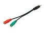 Equip Audio Cable 1.5 M 2 X 3.5Mm 3.5Mm Black