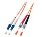 Equip Lc/St 50/125Μm 10M Fibre Optic Cable Om2 Orange