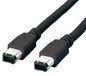 Equip Firewire Ieee-1394 Cable 4/4-Pin, 3,0 M - Black 3 M