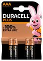 Duracell Plus 100 Single-Use Battery Aaa Alkaline