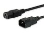 Equip Power Cable Black 3 M C13 Coupler C14 Coupler