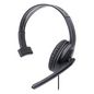 Manhattan Mono Over-Ear Headset (Usb), Microphone Boom (Padded), Retail Box Packaging, Adjustable Headband, In-Line Volume Control, Ear Cushion, Usb-A For Both Sound And Mic Use, Cable 1.5M, Three Year Warranty