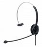 Manhattan Mono On-Ear Headset (Usb), Microphone Boom (Padded), Retail Box Packaging, Adjustable Headband, In-Line Volume Control, Ear Cushion, Usb-A For Both Sound And Mic Use, Cable 1.5M, Three Year Warranty