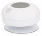 Manhattan Bluetooth Shower Speaker (Clearance Pricing), Waterproof Design With Suction-Cup Mount, Omnidirectional Mic, Integrated Controls, 5 Hour Playback Time, Range 10M, Output 3W, Usb-A Charging Cable Included, Bluetooth V4.0, White, 3 Years Warranty, Boxed