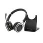 Grandstream Headphones/Headset Wireless Head-Band Office/Call Center Usb Type-A Bluetooth Black, Silver