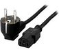 Equip High Quality Power Cord, C13 To Schuko