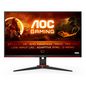 AOC Bk Computer Monitor 68.6 Cm (27") 2560 X 1440 Pixels Quad Hd Black, Red