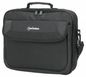 Manhattan Cambridge Laptop Bag 14.1", Clamshell Design, Black, Low Cost, Accessories Pocket, Document Compartment On Back, Shoulder Strap (Removable), Equivalent To Targus Cn313/Cn414Eu, Notebook Case, Three Year Warranty