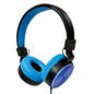LogiLink Headphones/Headset Wired Head-Band Music Black, Blue