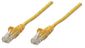 Intellinet Network Patch Cable, Cat5E, 3M, Yellow, Cca, U/Utp, Pvc, Rj45, Gold Plated Contacts, Snagless, Booted, Lifetime Warranty, Polybag