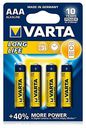Varta Longlife Batterie Single-Use Battery Aaa Alkaline