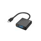 Hama 3 Video Cable Adapter Mini Displayport Vga (D-Sub) Black