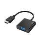 Hama 3 Video Cable Adapter 0.15 M Hdmi Type A (Standard) Vga (D-Sub) Black
