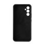eSTUFF MADRID Silk-touch Silicone case for Samsung Galaxy A54 - Black