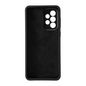 eSTUFF MADRID Silk-touch Silicone case for Samsung Galaxy A33 5G - Black