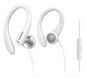 Philips Headphones/Headset Wired Ear-Hook, In-Ear Sports White