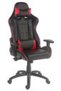 LC-POWER Video Game Chair Pc Gaming Chair Black, Red