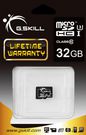 G.Skill Memory Card 32 Gb Microsdhc Uhs-I Class 10