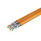 Lanview 500m Cat7 S-FTP cable 2x(4x2xAWG23) LSZH Orange