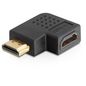 Techly HDMI MALE TO FEMALE ADAPTER 270° ANGLE