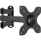 Techly WALL SUPPORT FOR LCD LED 13-30" TILTING 2 JOINT BLACK