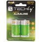 Techly ALKALINE C LR14 - 2pcs.
