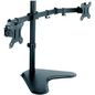 Techly DESK STAND FOR 2 MONITORS 13-32" WITH BASE
