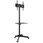 Techly TROLLEY FLOOR STAND/SUPPORT 23"-55" WITH 1 SHELF