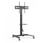 Techly TROLLEY FLOOR STAND/SUPPORT 32"-70" WITH 1 SHELF