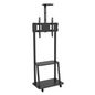 Techly FLOOR SUPPORT WITH SHELF FOR LCD/LED/PLASMA 32-70"