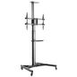 Techly FLOOR SUPPORT WITH TV/LED/LCD SHELF 37-70"